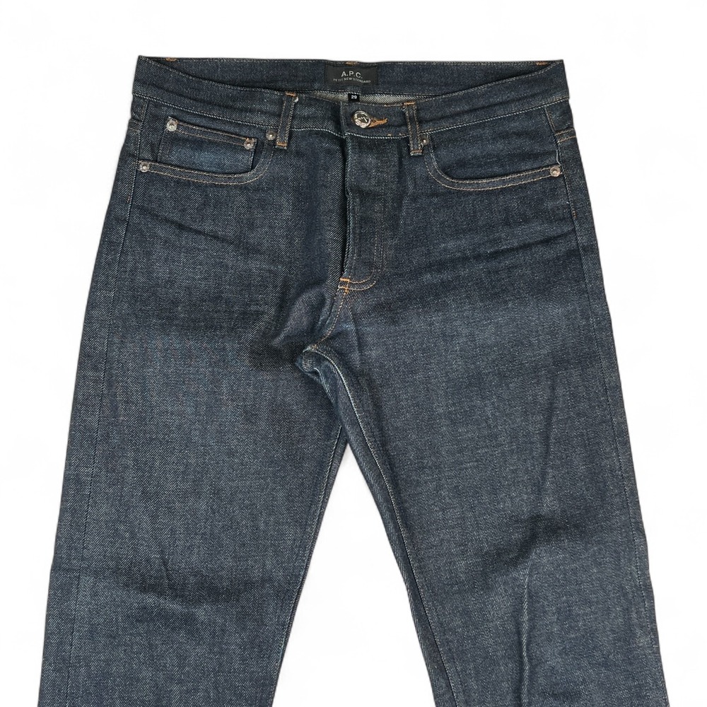 APC Petit Standard Jeans Indigo Selvedge Dark Wash 29x30 New Japanese